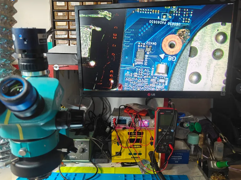 ASUS ROG Strix G16 motherboard repair